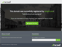 Tablet Screenshot of helmholtzschule-leipzig.de